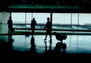 Travellers at Airport